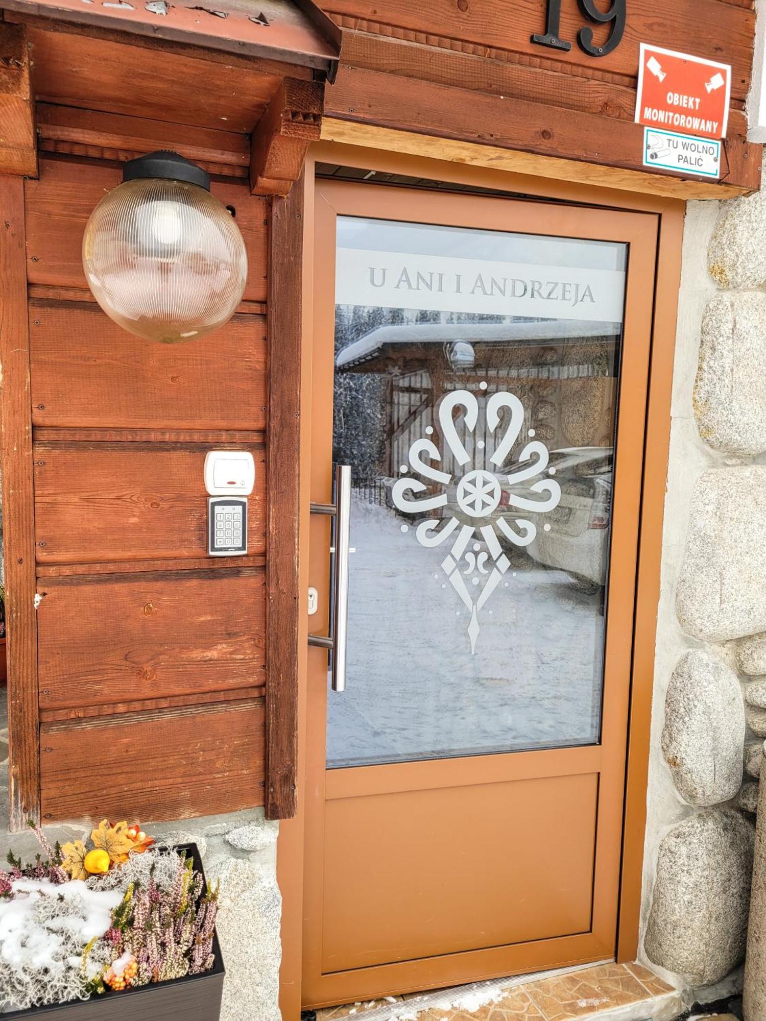Pokoje Gosinne U Ani I Andrzeja Ciche Małe エクステリア 写真
